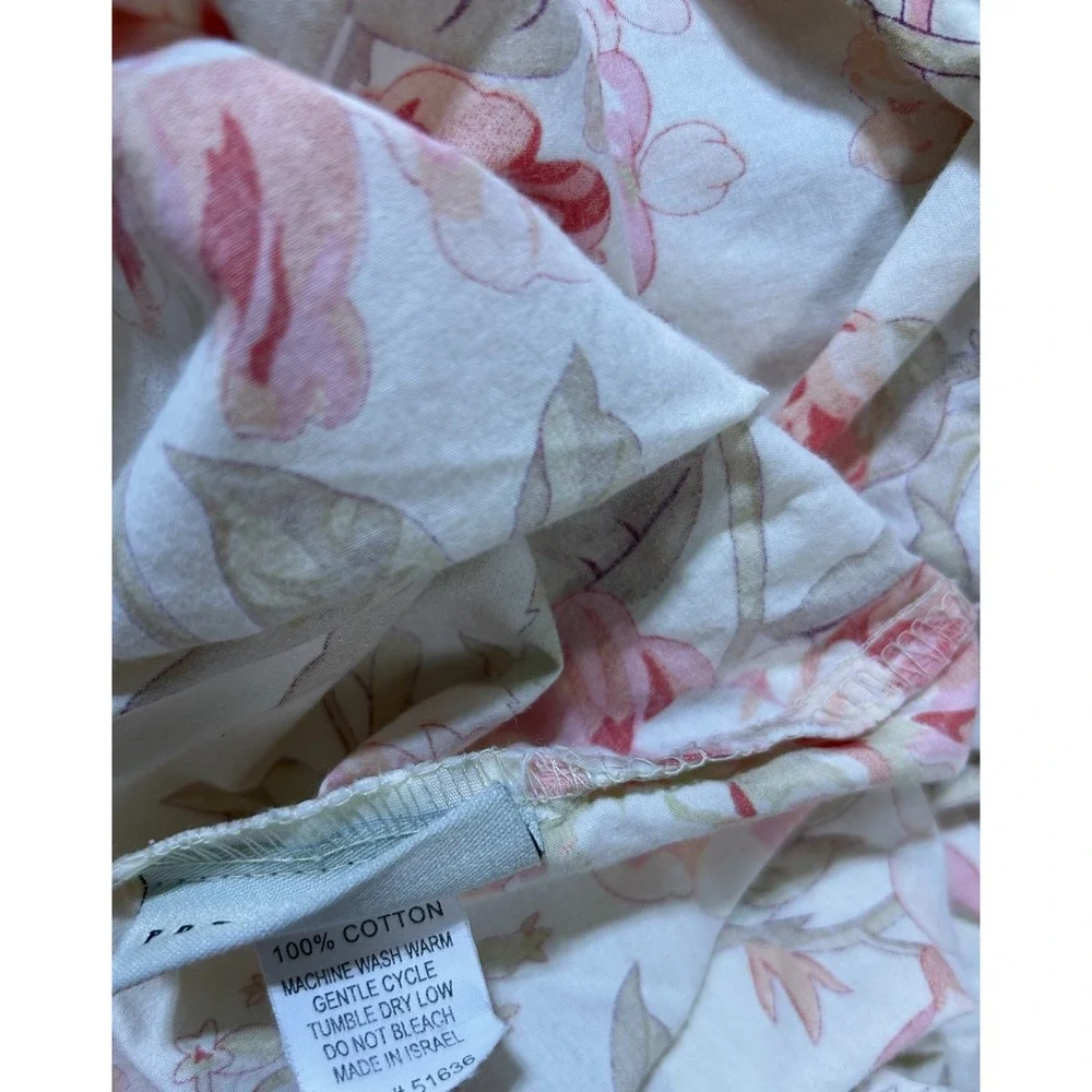 POTTERY BARN Duvet Cover 2 Shams Palampore Botanical Floral Full/Queen 84X81